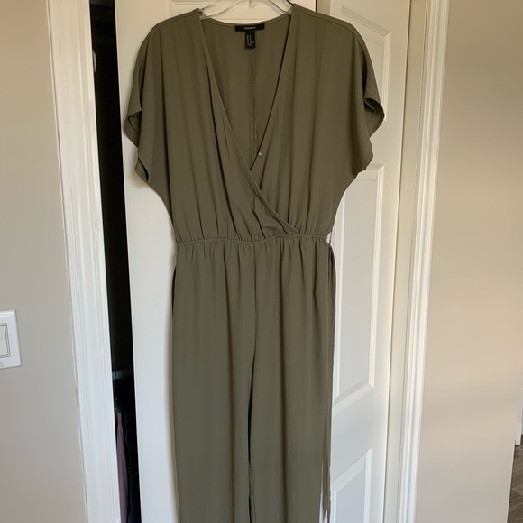 Green Jumpsuit - Picture 1 of 3